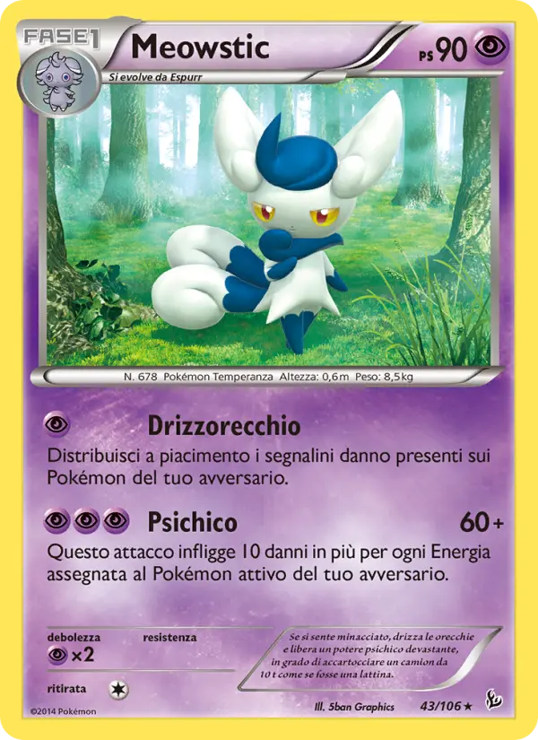 Meowstic card image