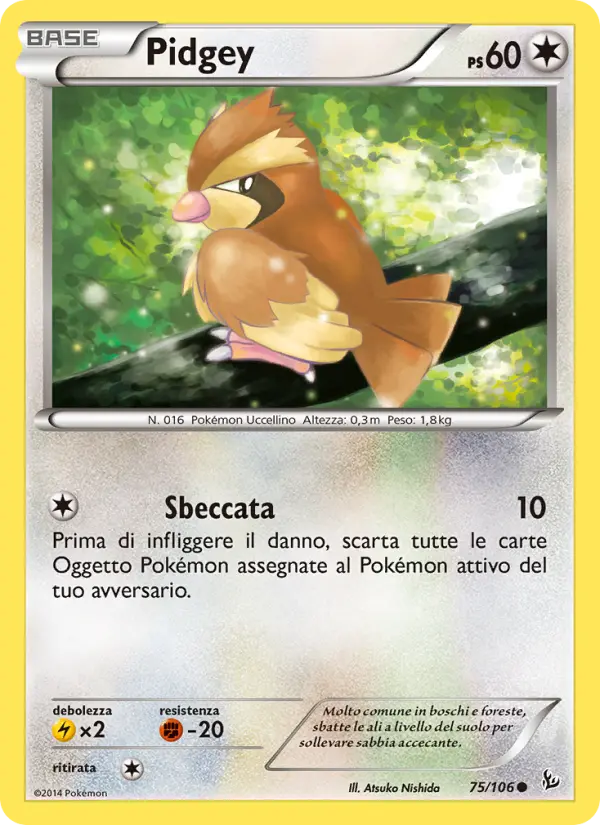 Pidgey card image