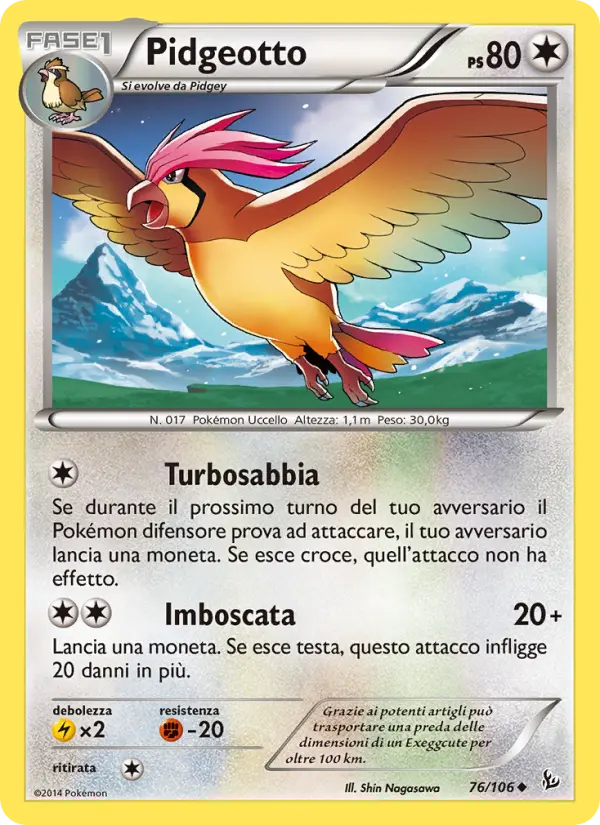 Pidgeotto card image