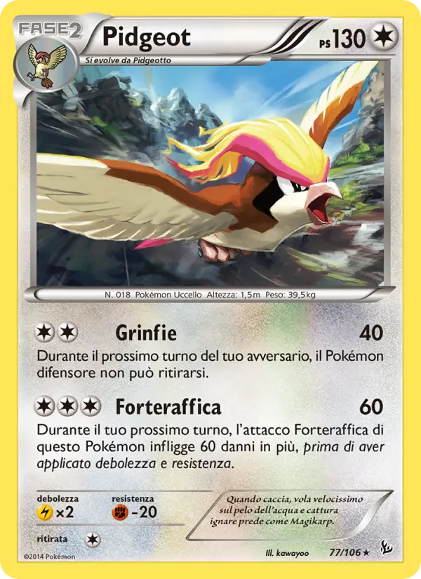 Pidgeot card image