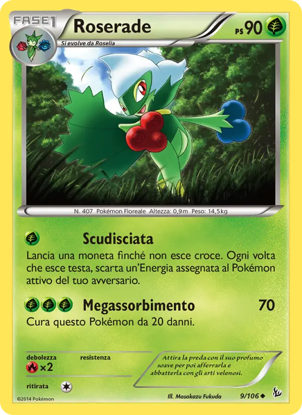 Roserade card image