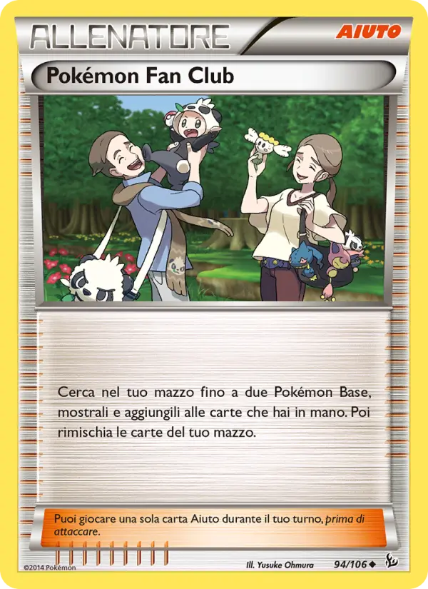 Pokémon Fan Club card image