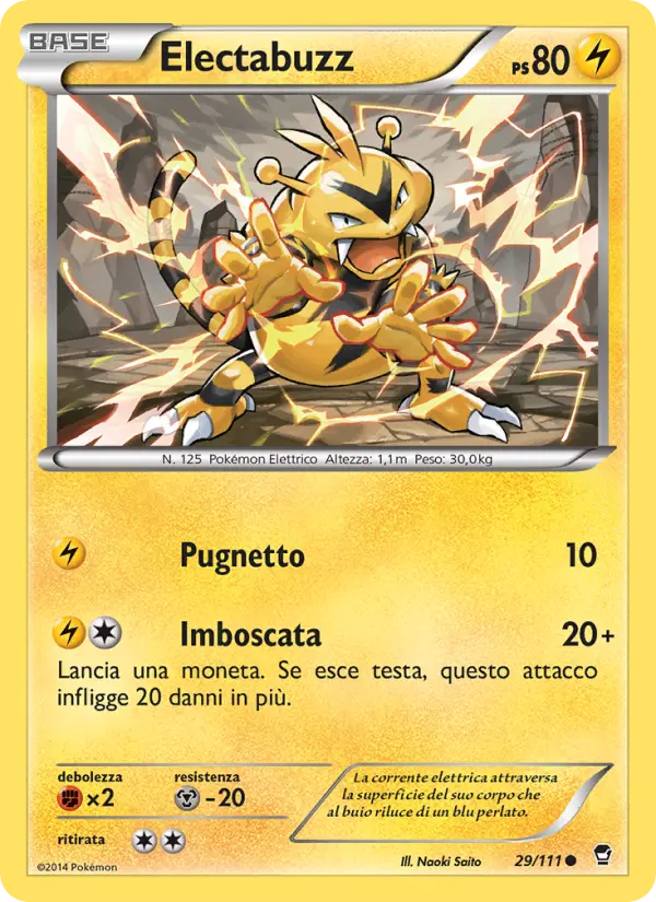 Electabuzz card image