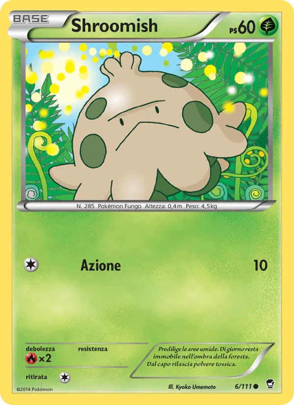 Shroomish card image