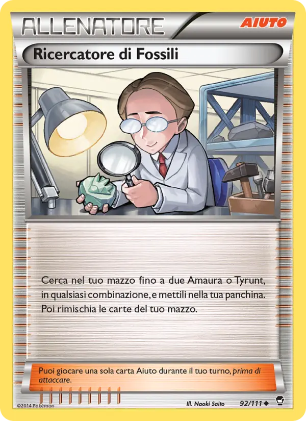 Ricercatore di Fossili card image