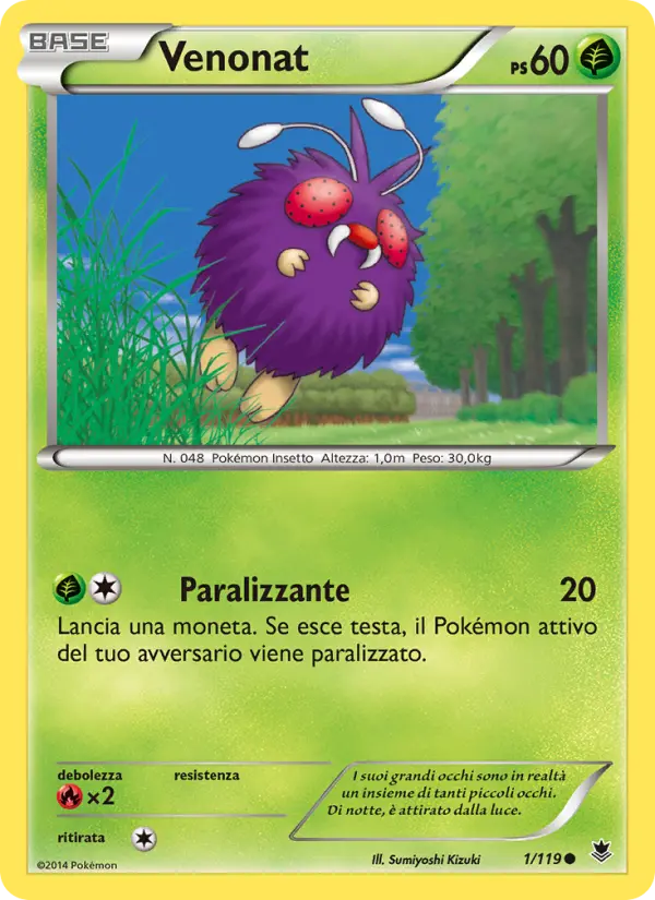 Venonat card image