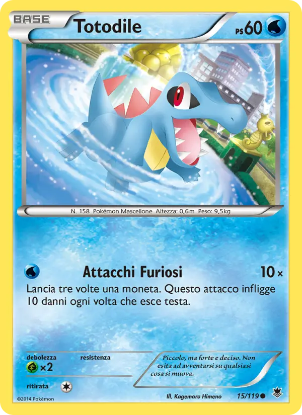 Totodile card image
