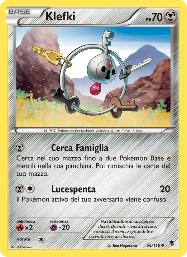 Klefki card image