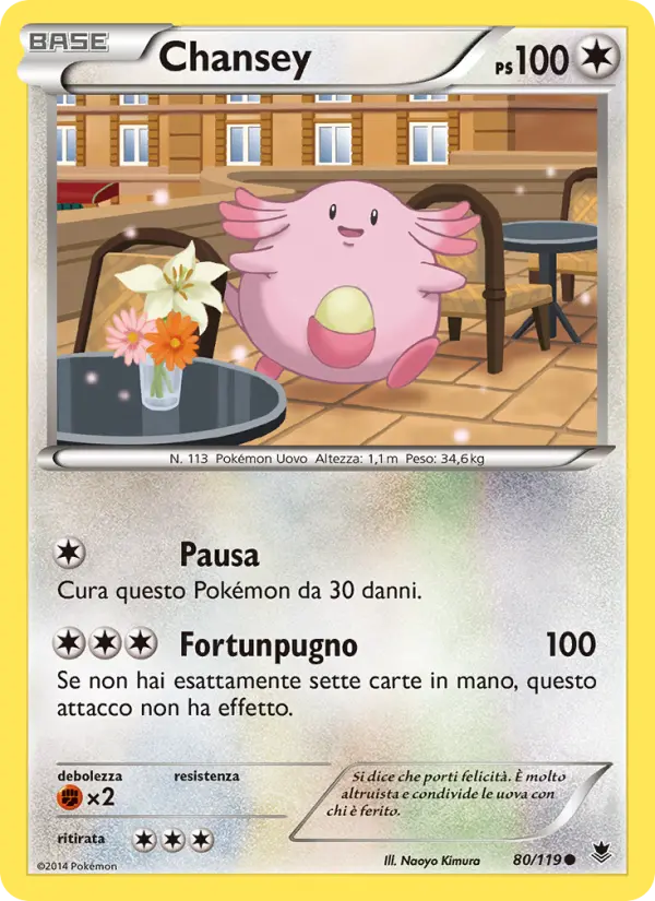 Chansey card image