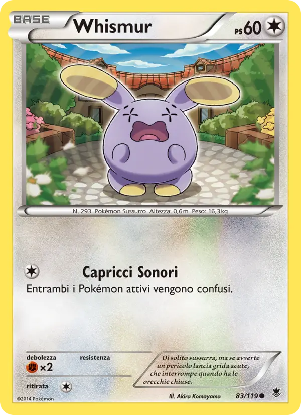 Whismur card image