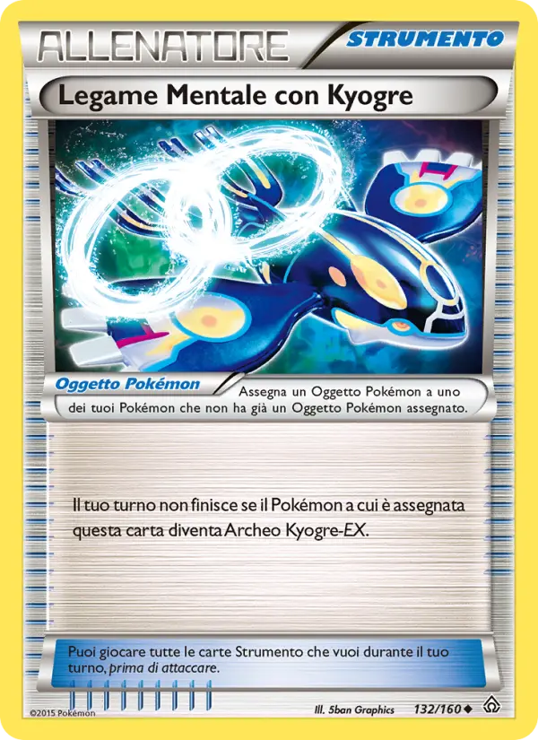 Legame Mentale con Kyogre card image