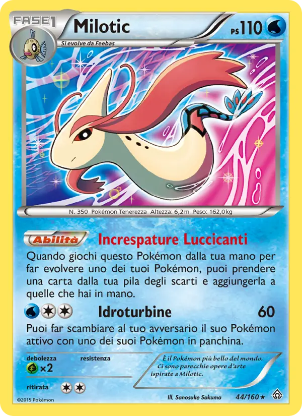 Milotic card image