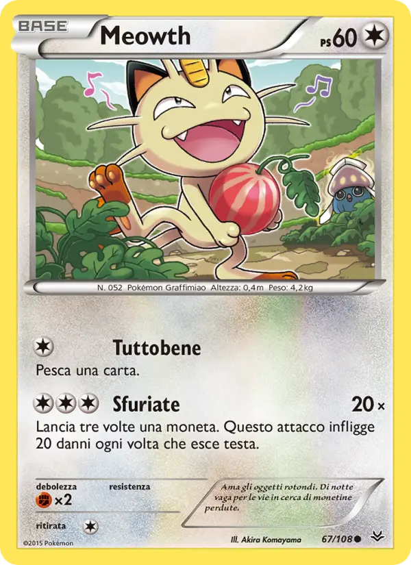 Meowth card image