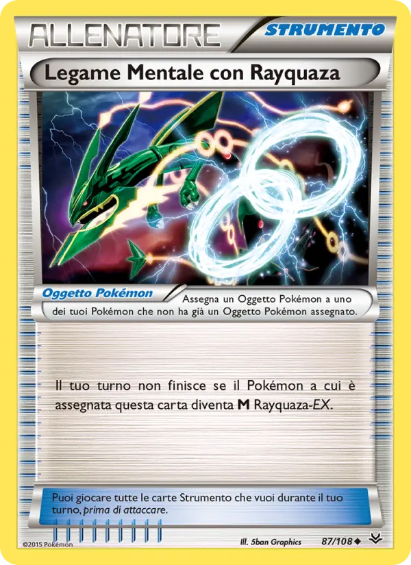 Legame Mentale con Rayquaza card image
