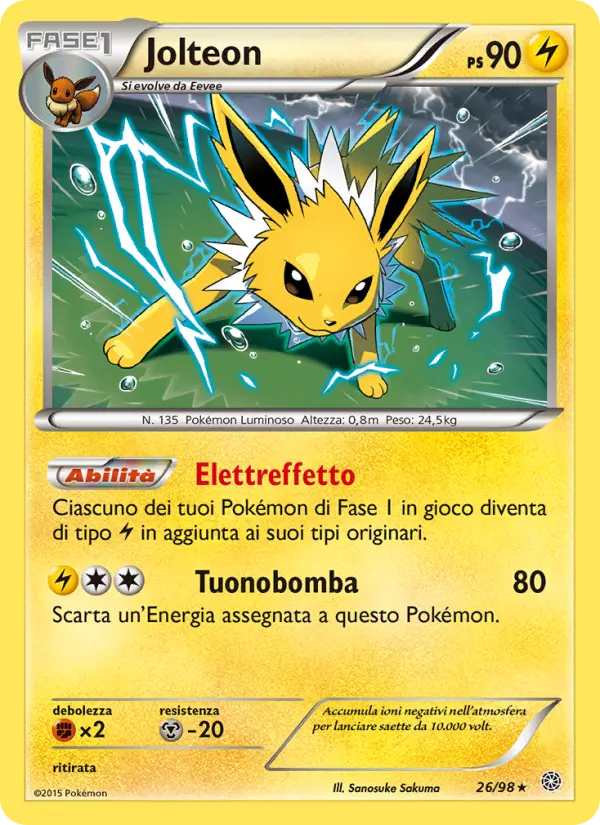 Jolteon card image