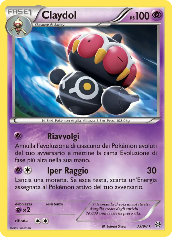 Claydol card image