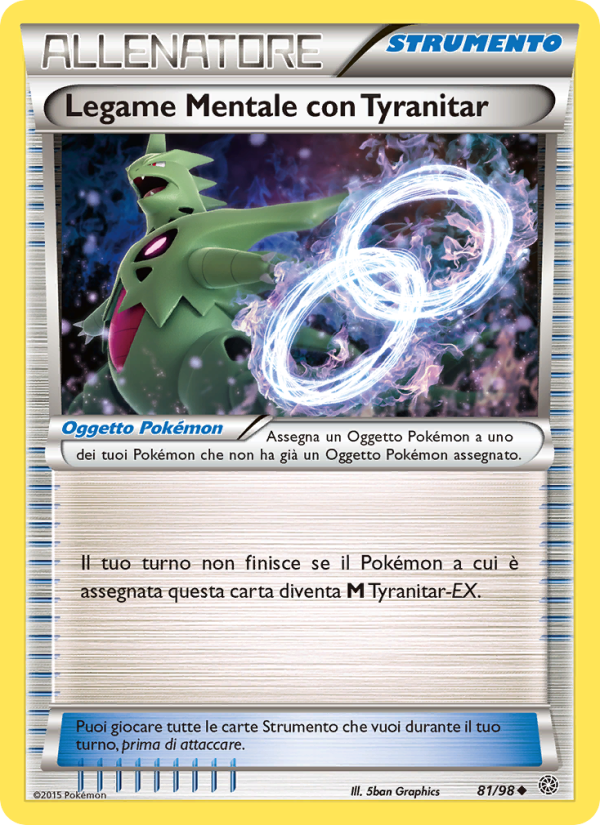 Legame Mentale con Tyranitar