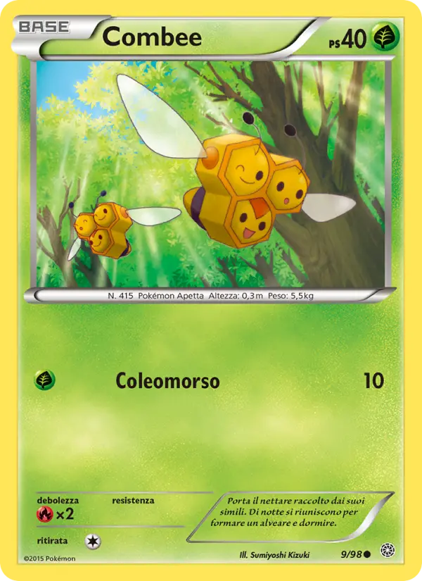 Combee Pokemon card