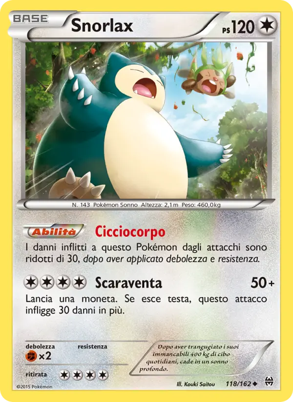Snorlax card image
