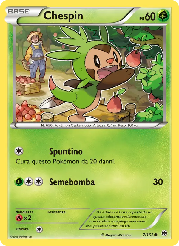 Chespin card image