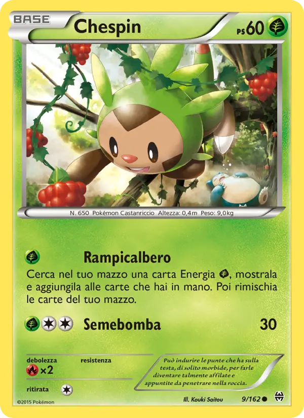Chespin card image