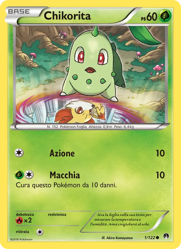 Chikorita card image