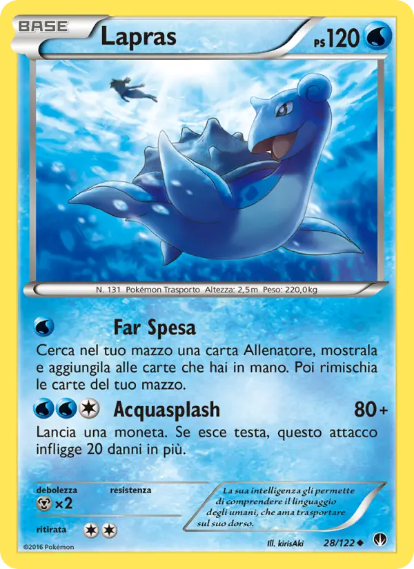 Lapras card image