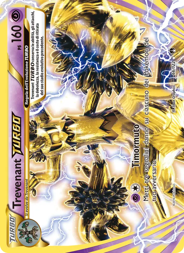 Trevenant TURBO card image