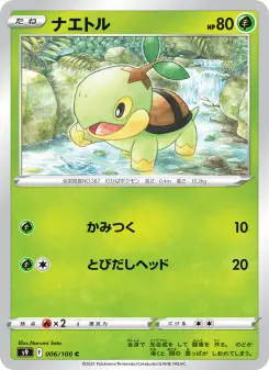 ナエトル 006 Pokemon TCG Card