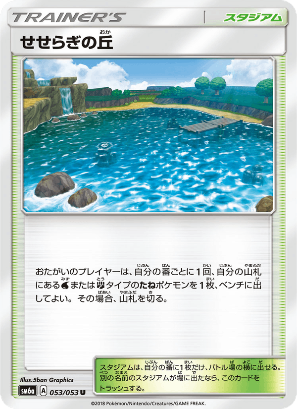 ポケモンカード せせらぎの丘 053/53 カード画像