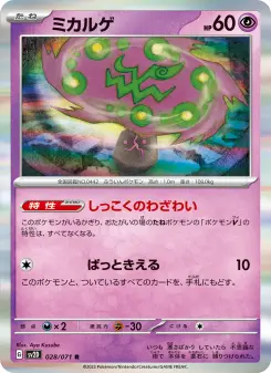 ミカルゲ 028 Pokemon TCG Card