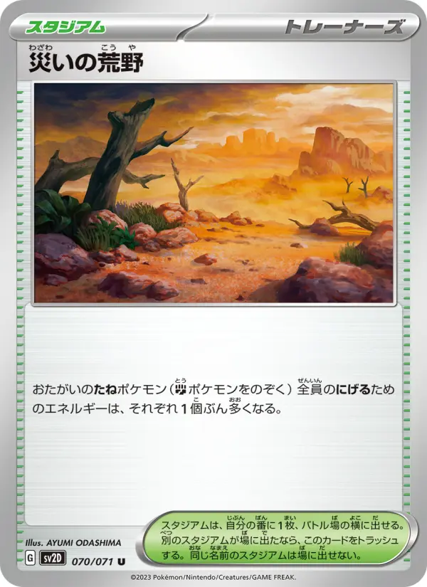 災いの荒野 card image