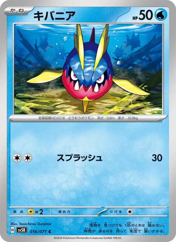 キバニア card image