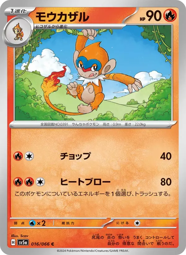 モウカザル card image