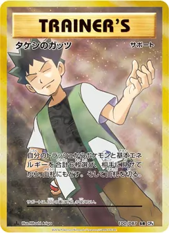 Brock's Grit · Hitoshi Ariga · ポケットモンスターカードゲーム 拡張パック 20th Anniversary
