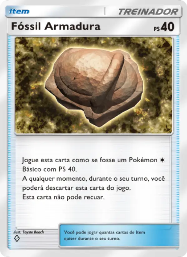 Fóssil Armadura