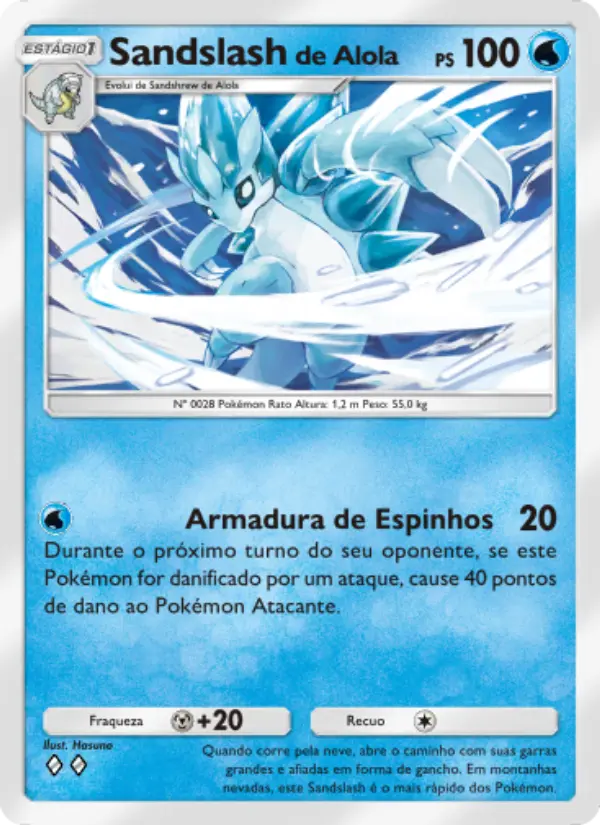 Sandslashde Alola
