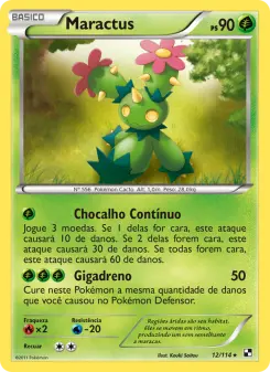 Maractus – Carta Pokémon TCG