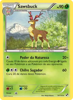 Sawsbuck – Carta Pokémon TCG