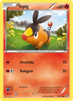 Tepig – Carta Pokémon TCG