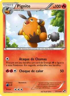 Pignite – Carta Pokémon TCG