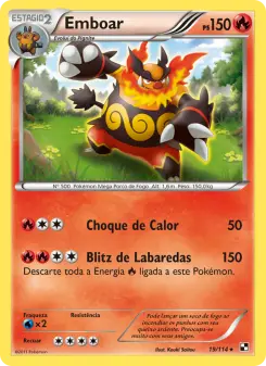 Emboar – Carta Pokémon TCG