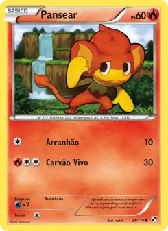 Pansear – Carta Pokémon TCG