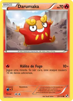 Darumaka – Carta Pokémon TCG