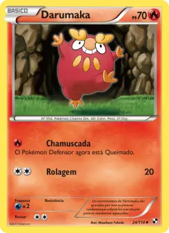 Darumaka – Carta Pokémon TCG