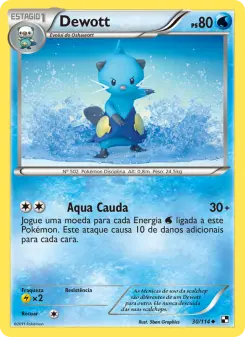 Dewott – Carta Pokémon TCG