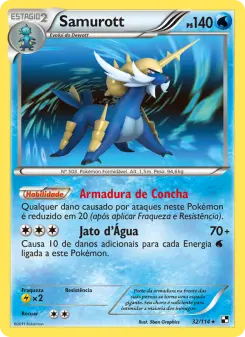Samurott – Carta Pokémon TCG
