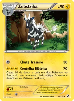 Zebstrika – Carta Pokémon TCG