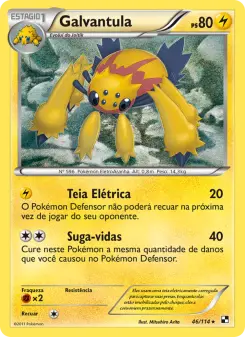 Galvantula – Carta Pokémon TCG