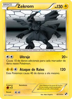 Zekrom – Carta Pokémon TCG